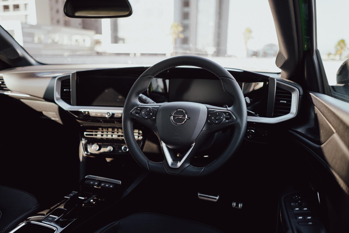 OpelSA's tweet photo. #LessNormal, More Sophistication. More #OpelMokka. Experience seamless digital control through the cleanly streamlined and customisable 12-inch Driver Instrument Cluster.
See more: https://t.co/BixwkPyfWx https://t.co/GN8y3JEMQo