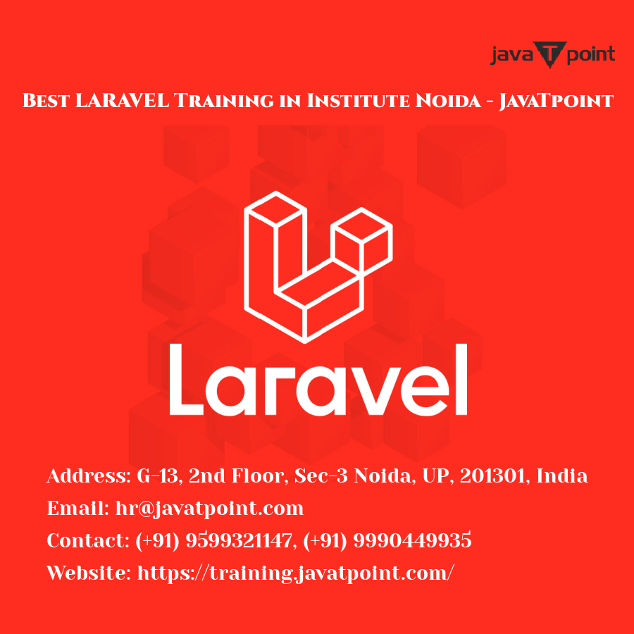 ArshikaSingh10's tweet image. Best LARAVEL Training in Institute Noida - JavaTpoint
JavaTpoint is the Best LARAVEL Online Training Institute in Noida.
Website: bit.ly/laravel-traini…
#laravel #laraveltraining #phpframework #besttraininginstitute #online #corporatetraining #internshipprogram #summertraining