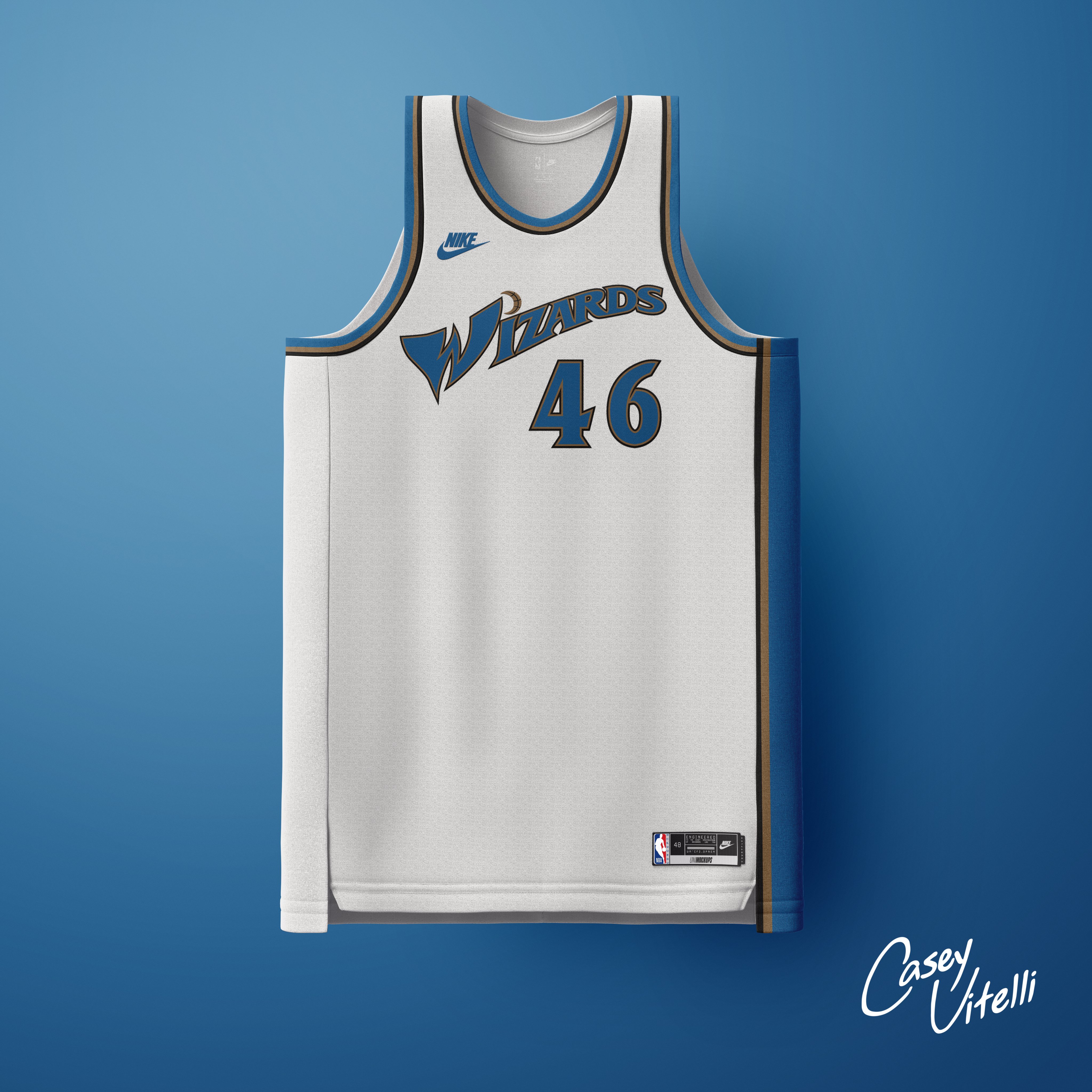 VN Design - Washington Wizards #OldGlory alternate jersey