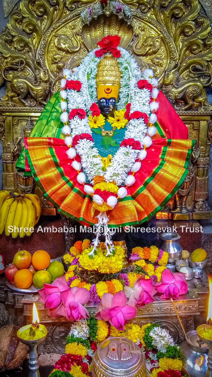 SrBachchan's tweet photo. T 4308 - 
महालक्ष्मी मंदिर, कोल्हापुर  🚩🚩🚩
ॐ श्रीं ह्रीं क्लीं श्री सिद्ध लक्ष्म्यै नम:।। 🙏 https://t.co/ct6L3HVYV1