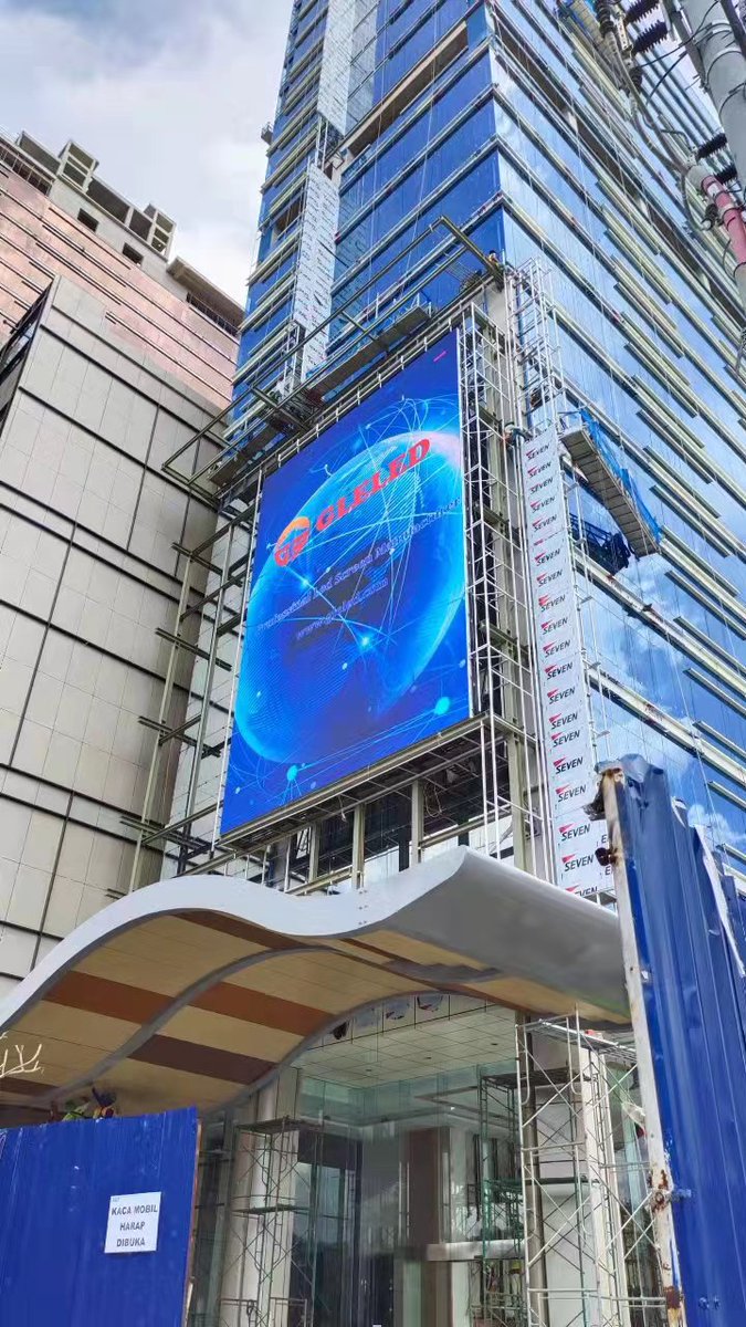 GleledD's tweet photo. New project in Surabaya, Outdoor LED Display. 
Find a led factory please contact me: raymond@gleled.com.  W.A:+86 15959 522500
#RGB #LED #display #LEDlights #screen #DOOH  #newmedia #digital #LEDdisplay #LEDscreen #video #videowall #newmediaart #AV #audiovisual #aesthetic #videom https://t.co/UcpAoia4np