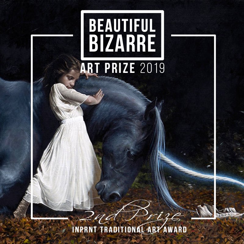 As a previous winner of The Beautiful Bizarre ArtPrize for my painting “A Darkness To End All Daybreaks” I can’t say enough about @beautifulbizarremagazine and all they do for the arts. I encourage any artist to enter. Info below.