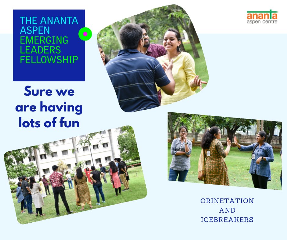 AnantaAspen's tweet photo. Kicking off the 10th edition of the Ananta Aspen Emerging Leaders Fellowship at @KCTOfficial Coimbatore. We look forward to inspiring discussions over the next 5 days! #Fellowship #YoungVoices #CollegeProgramme #ELP #leadership #mentoring #youth https://t.co/Bw3JwHI4lN