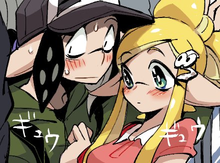 モブおっさん:満員電車 