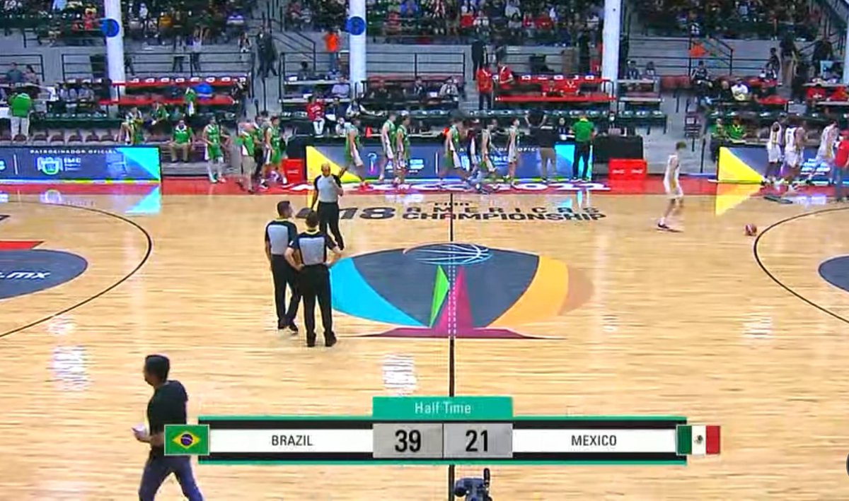 TVCDeportes's tweet photo. 🔥 #FIBAU18Americas 🔥
¡Medio tiempo, México se encuentra abajo en el marcador!
🇧🇷39-21🇲🇽
¡Cámbiale!
🔴 #TVCD2
📺 @Megacable 316 https://t.co/T4cFyqvioU