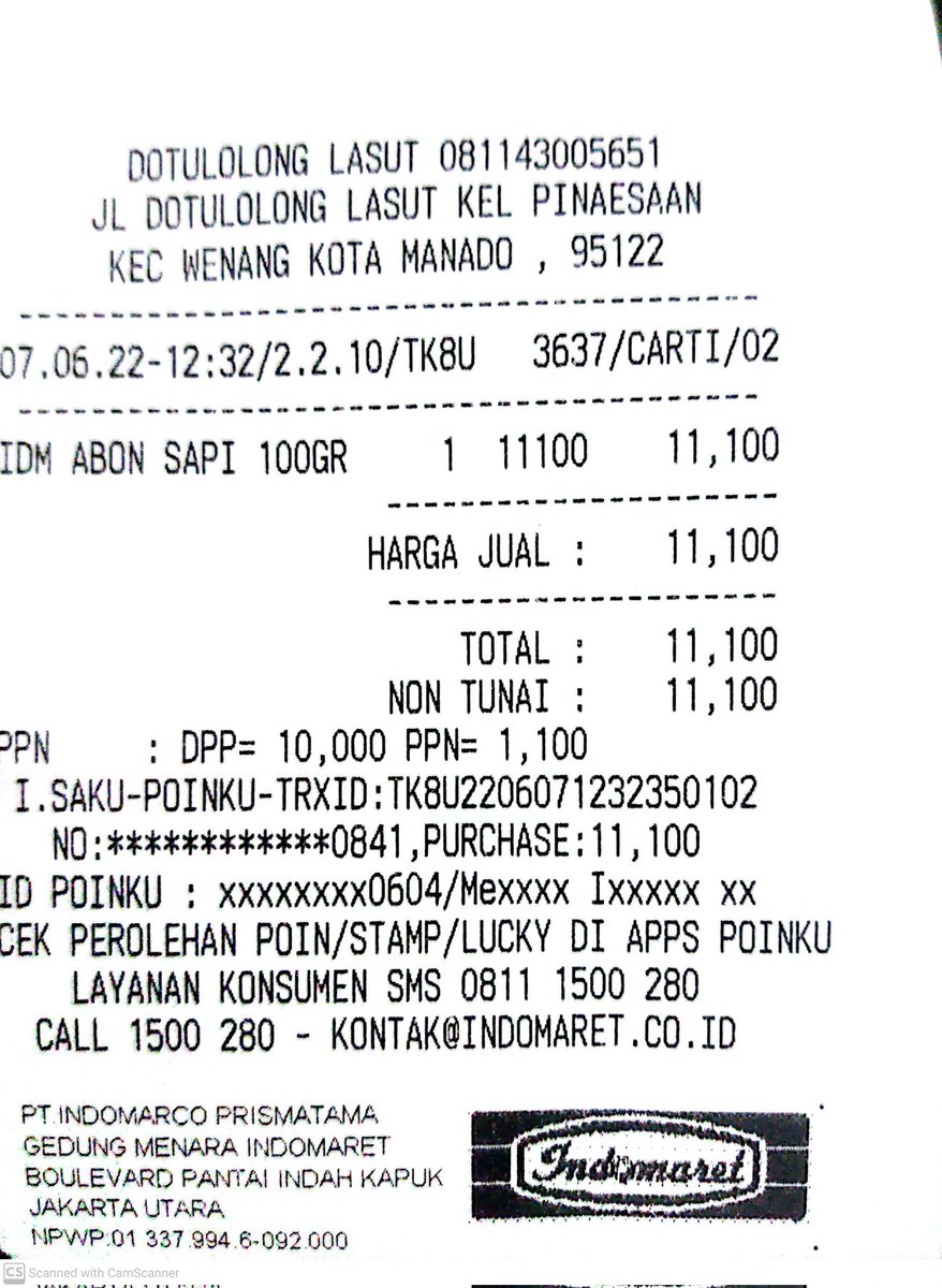 ENGKY72's tweet photo. @Indomaret kemarin saya melakukan 2 transkasi pembelian di indomaret... Tapi tidak bertambah poin di aplikasi indomaret poinku....
Nomor memberku 085100330604
Adapun transaksinya saya lampirkan Nota pembelian ya beserta program poinku.Mohon bantuannya atas pengaduanku.Terimakasih https://t.co/sjE4AbblkV