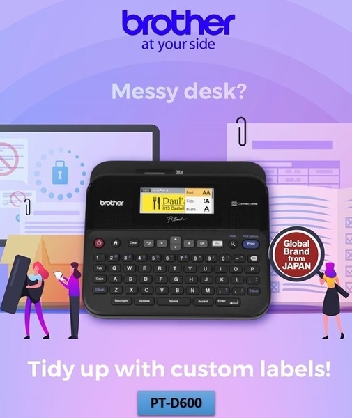 brotherindia's tweet photo. ✨ Capable of printing up to 30mm per second, this labeller will help you sort stuff in no time! 📁
Just type, format and print.
View - https://t.co/sHQXo5FU52
#LabelPrinter #BrotherLabelPrinter #LabelMaker #LabelMachine #Labels #Label #BrotherIndia #GlobalBrandFromJapan https://t.co/TZSNmi6zLQ