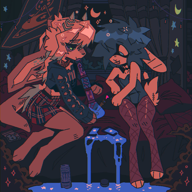 Thank you <a href="/Deceased_Bunny/">𝓓𝓮𝓪𝓭𝓑𝓾𝓷𝓷𝔂~</a> for giving redacted a chance to really enjoy her self in her short existences. 🥰. This is really a great piece and I will treasure it Obvi!