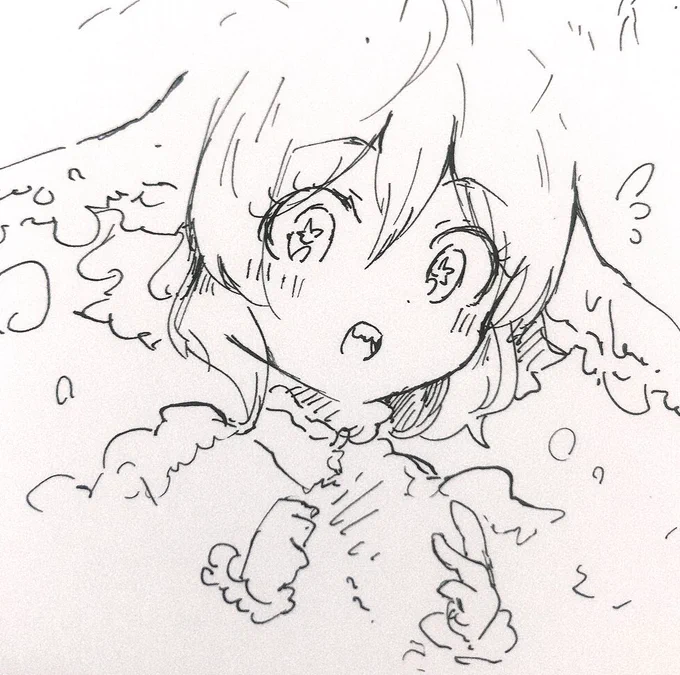 落書きでかわいい子生まれた 