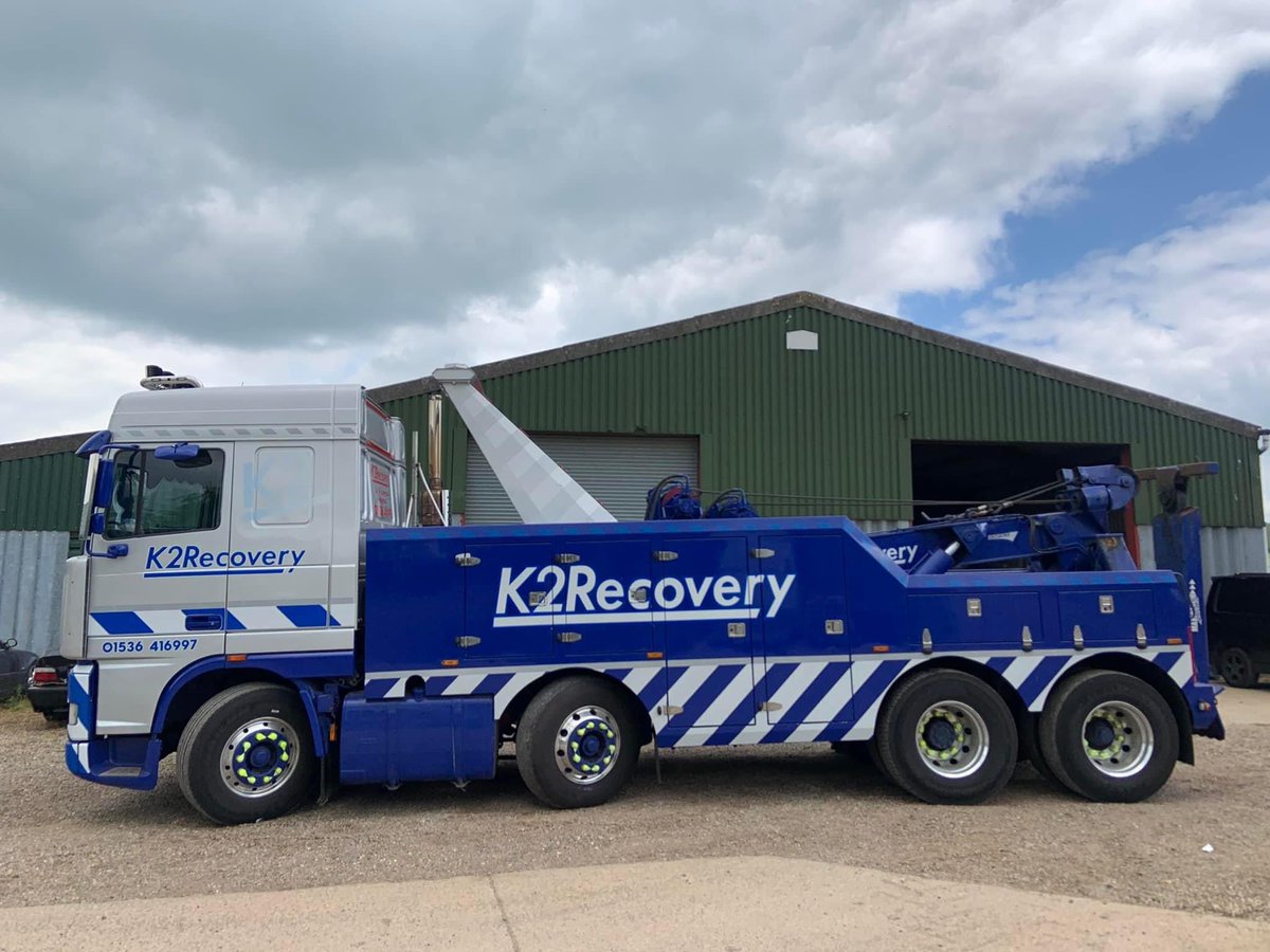 K2Recovery's tweet photo. Another great job by Kiwi to get this sign written double quick, so we can put her to use #K2Recovery https://t.co/teHM5BJaNq