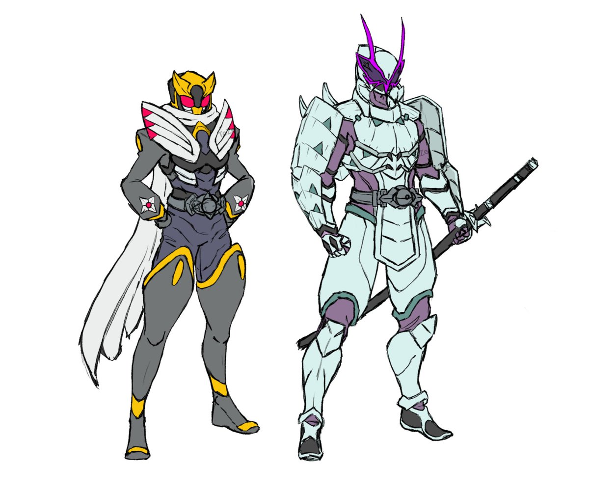 weapon sword armor multiple boys 2boys rider belt sheathed  illustration images