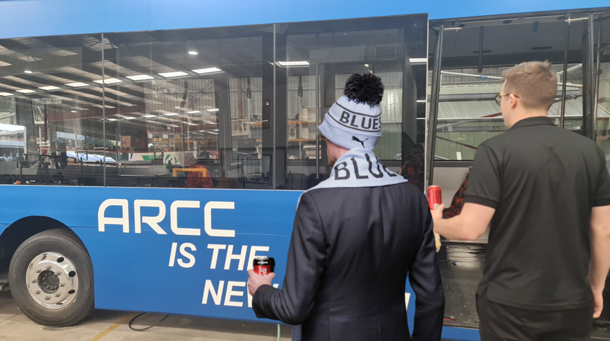 ARCC_bus's tweet photo. #gotheblues @NSWBlues @Dom_Perrottet https://t.co/xmu4gEO4Fg