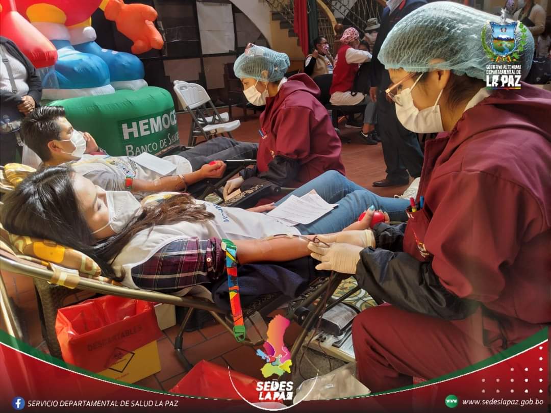 SEDES_La_Paz's tweet photo. #SEDESInforma
#lanzamiento
Servicio Departamental de Salud SEDES La Paz y el Hemocentro Banco de Sangre, realizó el lanzamiento del Mes del Donante Altruista “NO DEJES QUE UNA VIDA SE APAGUE, DONA SANGRE”
#LaPazUnidosPorLaSalud
#GestionWaynaMallku
#GADLP
#SEDESLaPaz https://t.co/Szq4x5mTyj