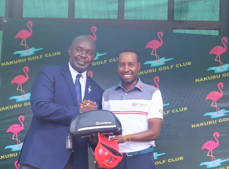 KRACorporate's tweet photo. #GolfWithACause

Our golf ambassador John Lejirma won 3rd position in the recently concluded Coronation and Bendor Trophy Golf Tournament held in Nakuru Golf Club last weekend. https://t.co/1igIuedmLS