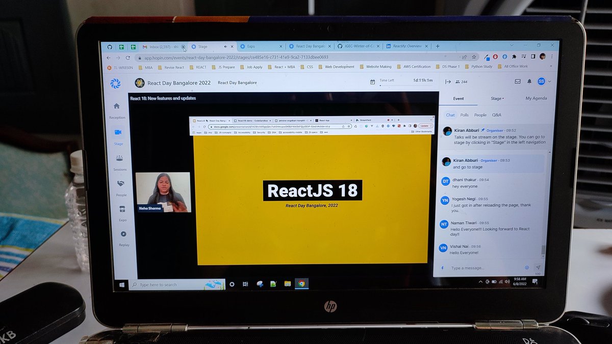 shloksri's tweet image. Here we go!!! #ReactDayIn2022 #TIL