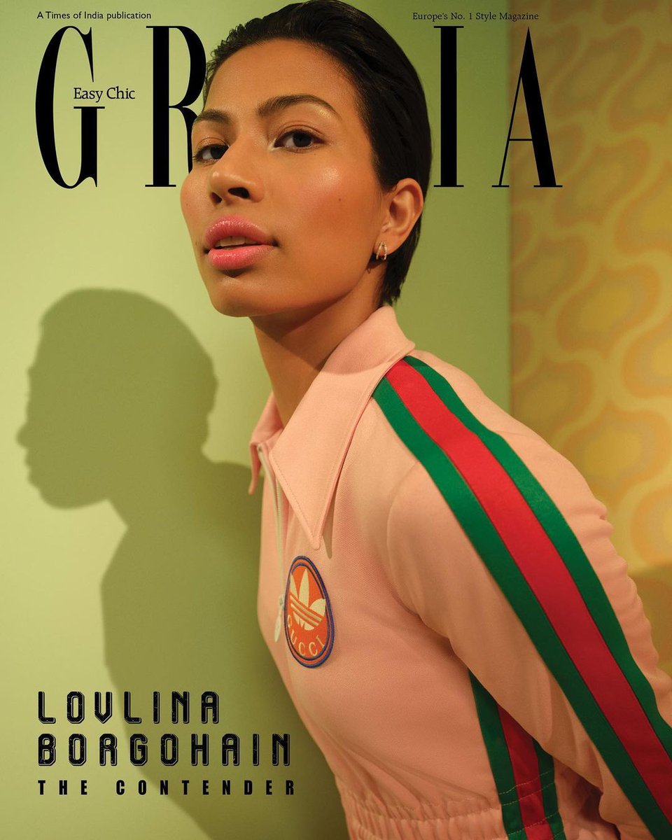 iosindiaoff's tweet photo. #repost #brandcollaboration @graziaindia
@LovlinaBorgohai is wearing a zip-up jumpsuit, adidas x Gucci
#adidasxGucci @gucci @adidasoriginals @adidasindia #LovlinaBorgohain #GraziaIndia #Magazine #MagazineCover #Lovlina #JuneCover #teamiossports #iossportsathlete https://t.co/AEF8o8ToD0