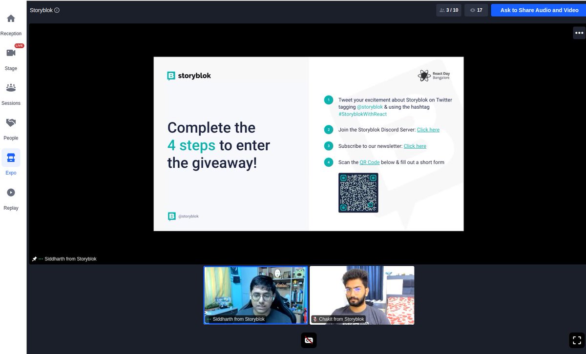 bissuusingh's tweet image. Excited to be part of #ReactDayIn2022 and @storyblok 
#StoryBlokWithReact