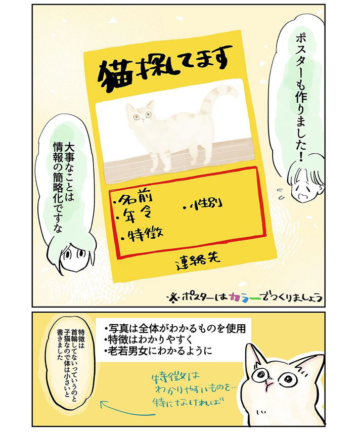 友人宅の猫が脱走! 号泣する友人が『打った手』は? https://t.co/ZfBVInsqJc @grapeejpより 
