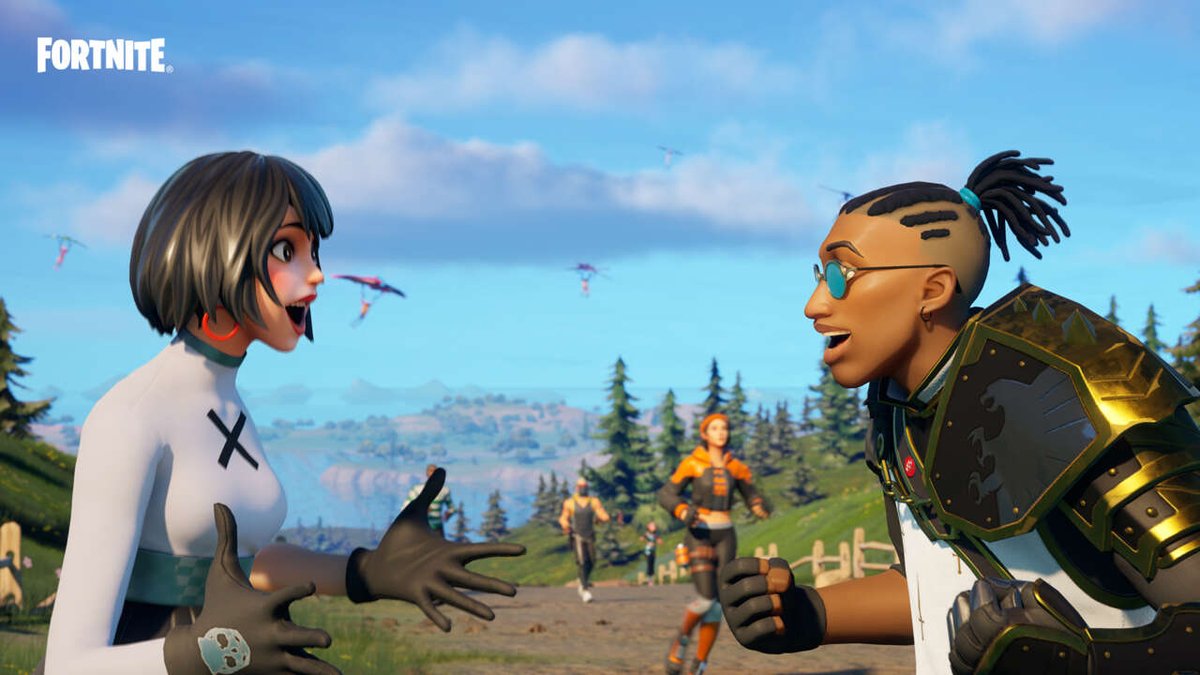 GameSpot's tweet photo. Fortnite first-person mode may be in development: https://t.co/cwDrw60SlC https://t.co/9SoUVw1123