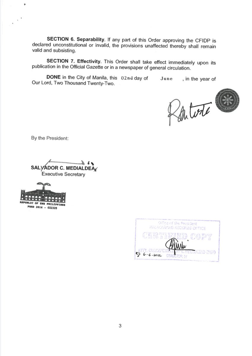sam_medenilla's tweet photo. President Rodrigo Duterte signed Executive Order No. 172 approving the Coconut Farmers and Industry Development Plan. @BusinessMirror https://t.co/bN4TMEW7w3