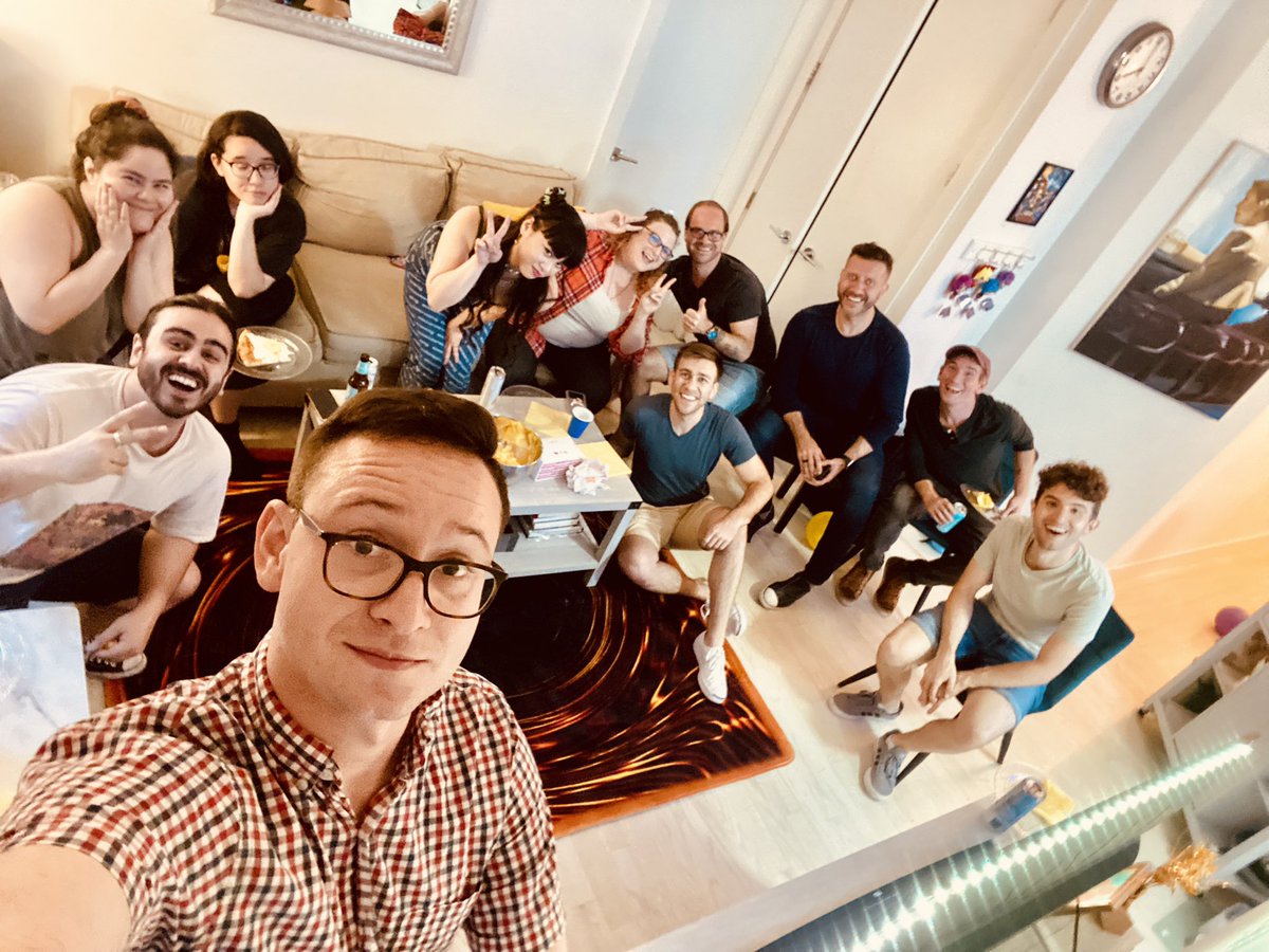 barrettleddy's tweet photo. #YugiohSevens NYC Cast Party! https://t.co/v6BNBAcFuW