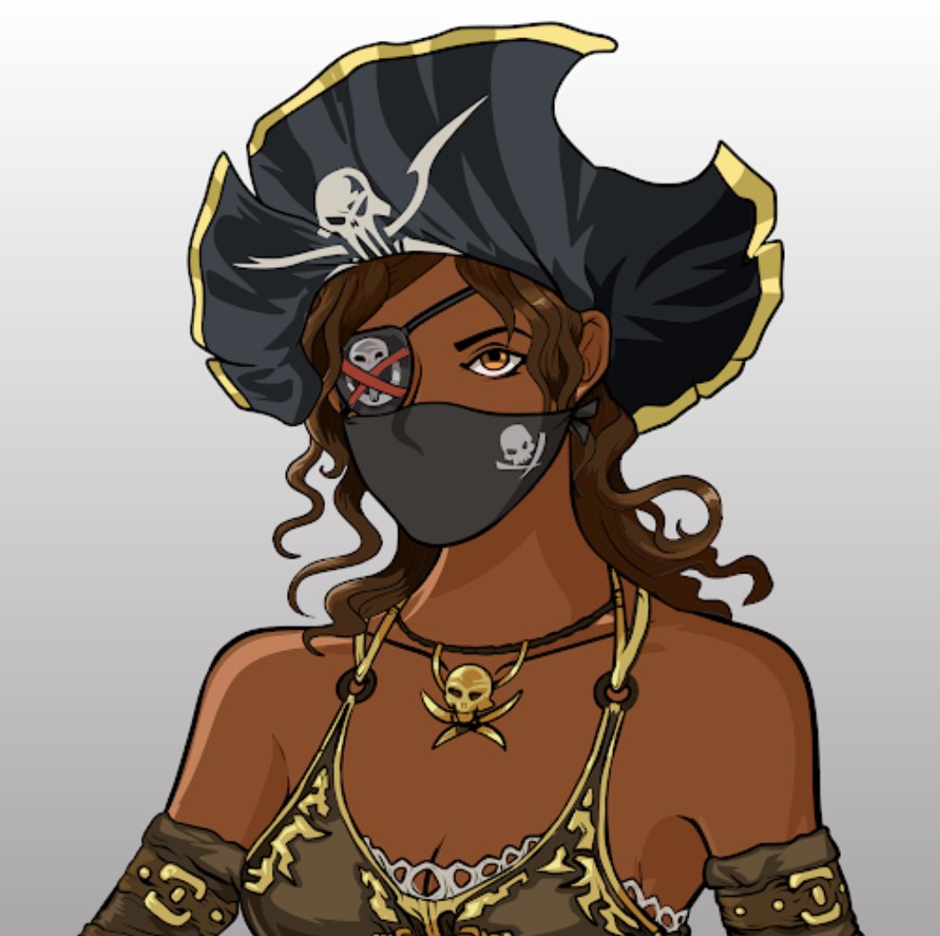 Just locked in my 4th Salty Siren girl from the <a href="/SaltyPirateCrew/">Salty Pirate Crew</a> P2E platform! Hopefully I can get one more before they are all gone!