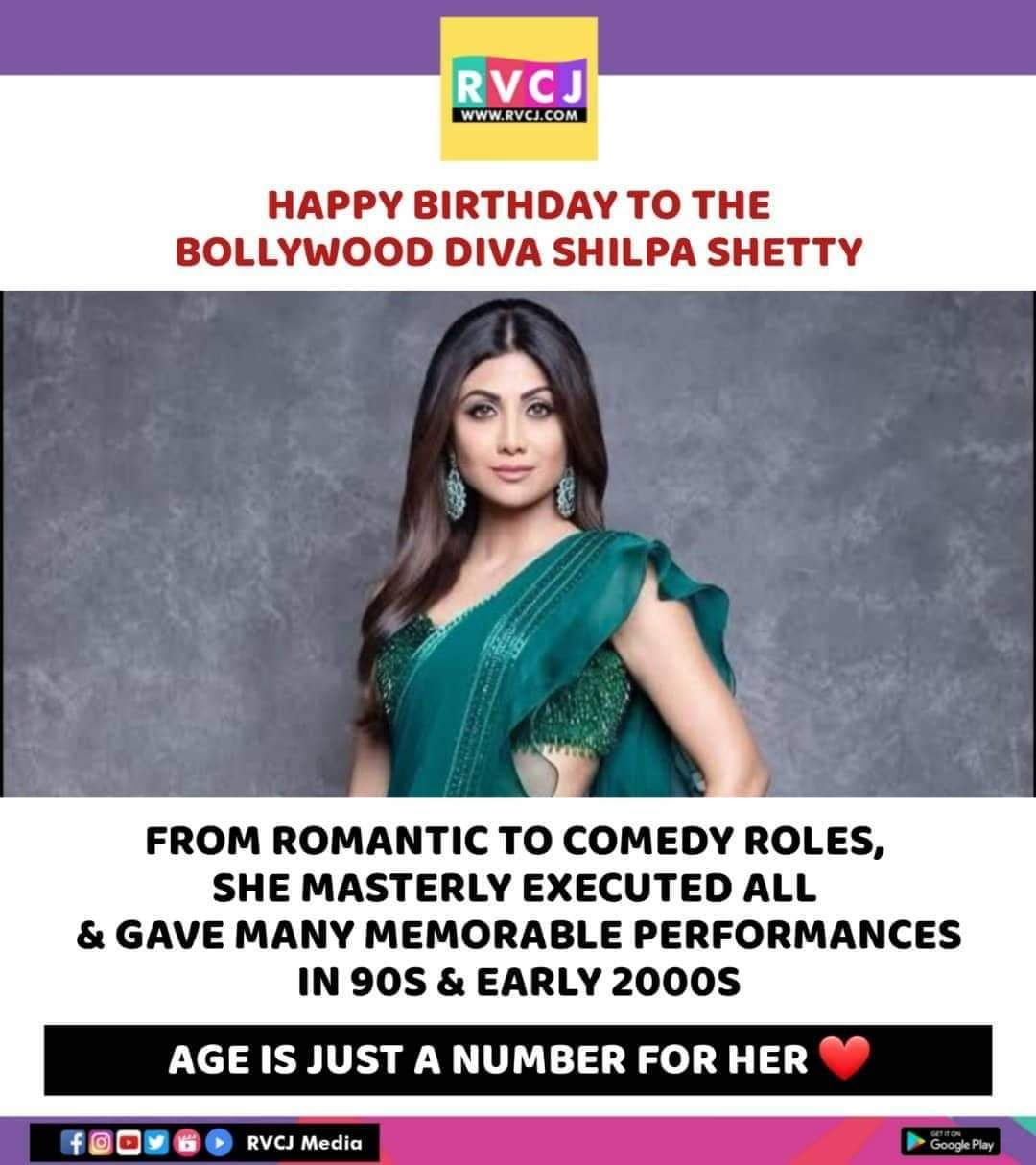 Happy Birthday Shilpa Shetty!    