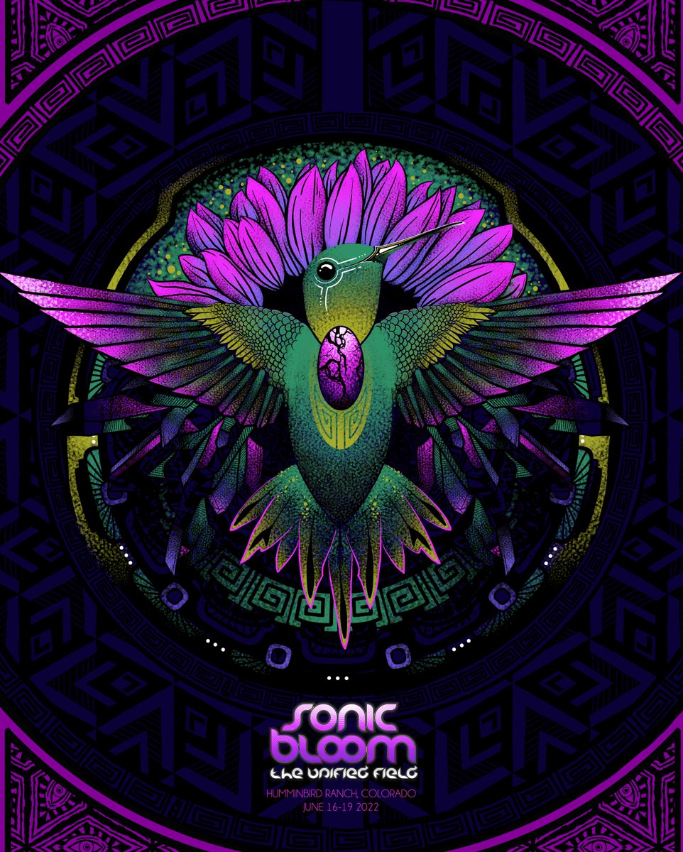 SONIC_BLOOM's tweet photo. The Poster Food Drive will benefit the local Food Bank in Walsenburg, CO and those in need.

All that donate 20 non-perishable food items or a $20 donation will receive one limited edition SONIC BLOOM poster by artist, Christopher Coughlin!

#SONICBLOOM #FoodSecurity https://t.co/4U3bGTPwUa