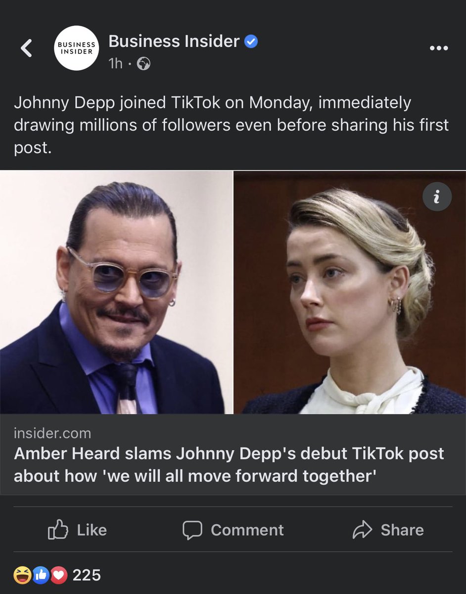 ViceeeP's tweet photo. Imagine losing in an official case in front of the world and then slamming the person who won against you. This woman has no dignity at all. She reached the point of no return when it comes to narcissism. She needs therapy! #JusticeServedForJohnnyDepp #AmberHeardCommittedPerjury https://t.co/7rN2IsaBbq