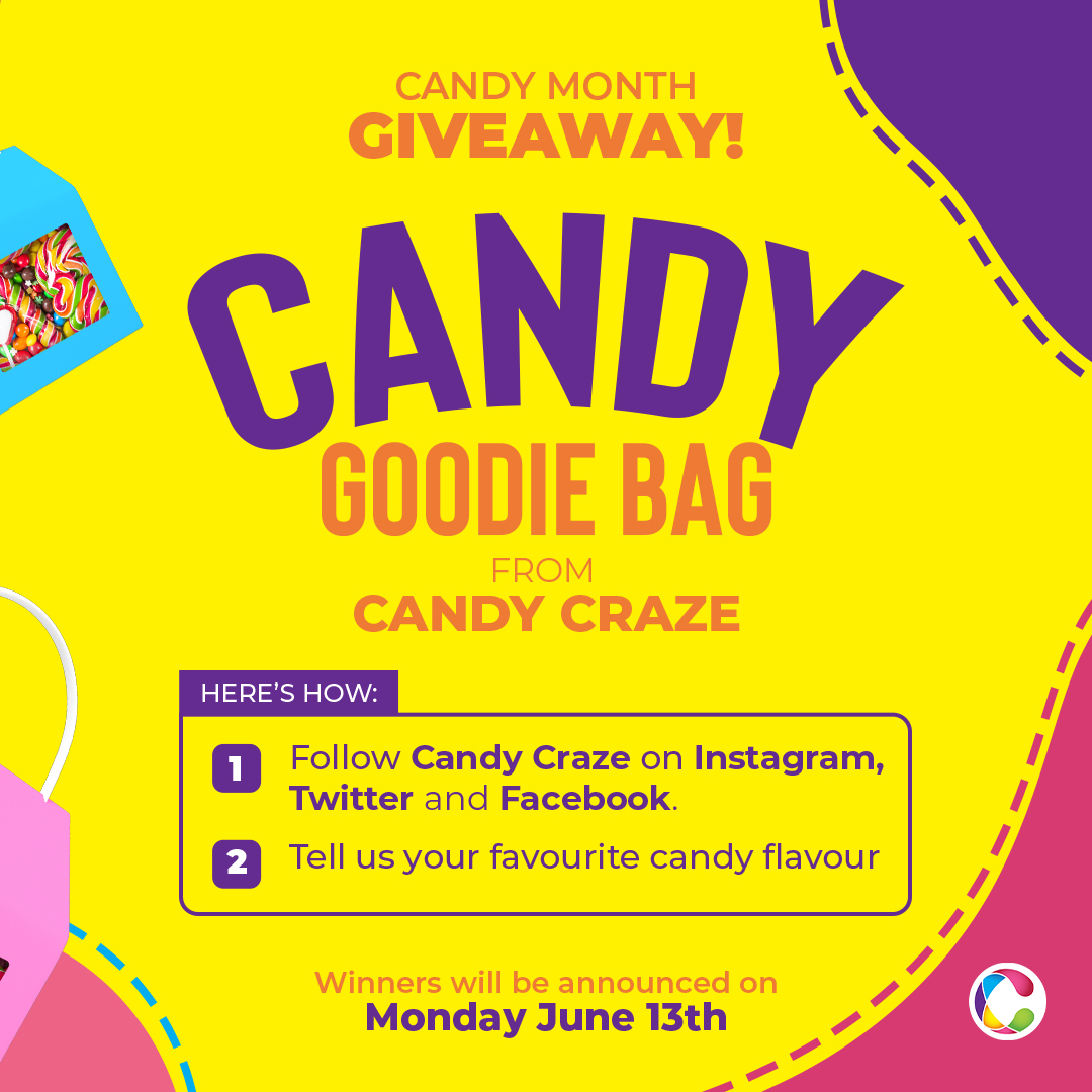 mycandycraze's tweet image. Let’s begin the Candy Month Celebrations! 

Win a Candy Goodie Bag from Candy Craze! 

The giveaway closes on Sunday, June 12th. Winners will be selected at random and announced on June 13th! 

#HelloJune #CandyMonth  #IceCream #Dessert #MyCandyCraze
