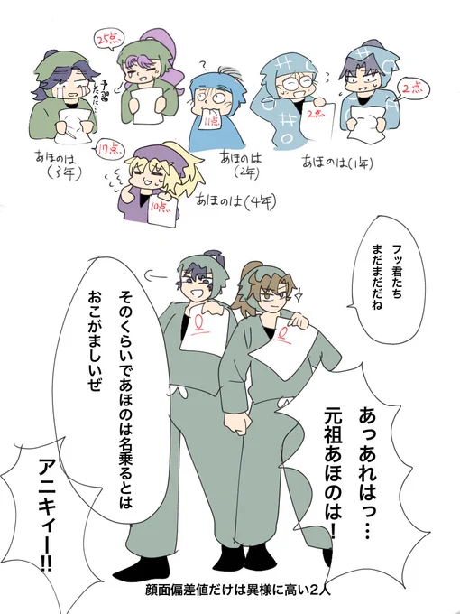#六はの日
あっ今日6はの日か!!!!やったぁ!!!!!!!!!!🥰🥰☺️✌️✌️

なんか良さそうな6はのイラストないか過去絵あさってたんだけどこんなのしかなかった 