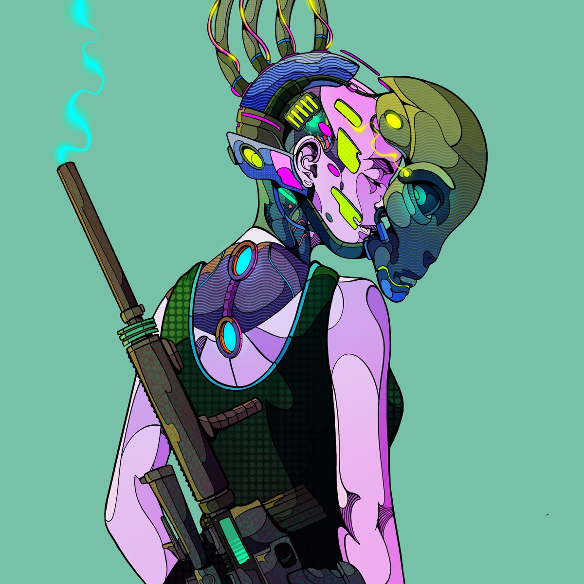 Bio-mechanical and dangerous🧬

🎫5 WL Spots - Follow, Like &amp; RT

#Solana #SolanaNFTs