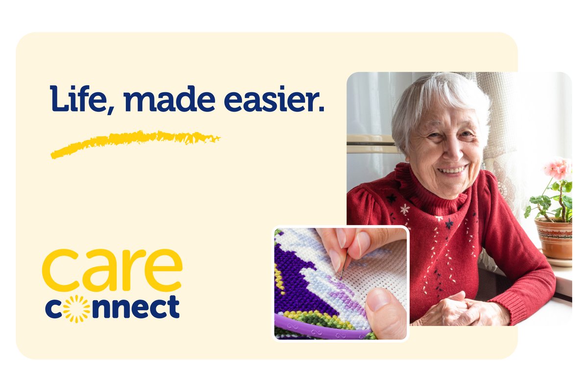 Meet Sharma, a client with Care Connect. Sharma is vision impaired and was previously struggling to do her beloved arts and crafts. Sharma's Care Manager connected her and her family to Vision Australia which provided the tools that allowed her to begin crafting again.
#agedcare