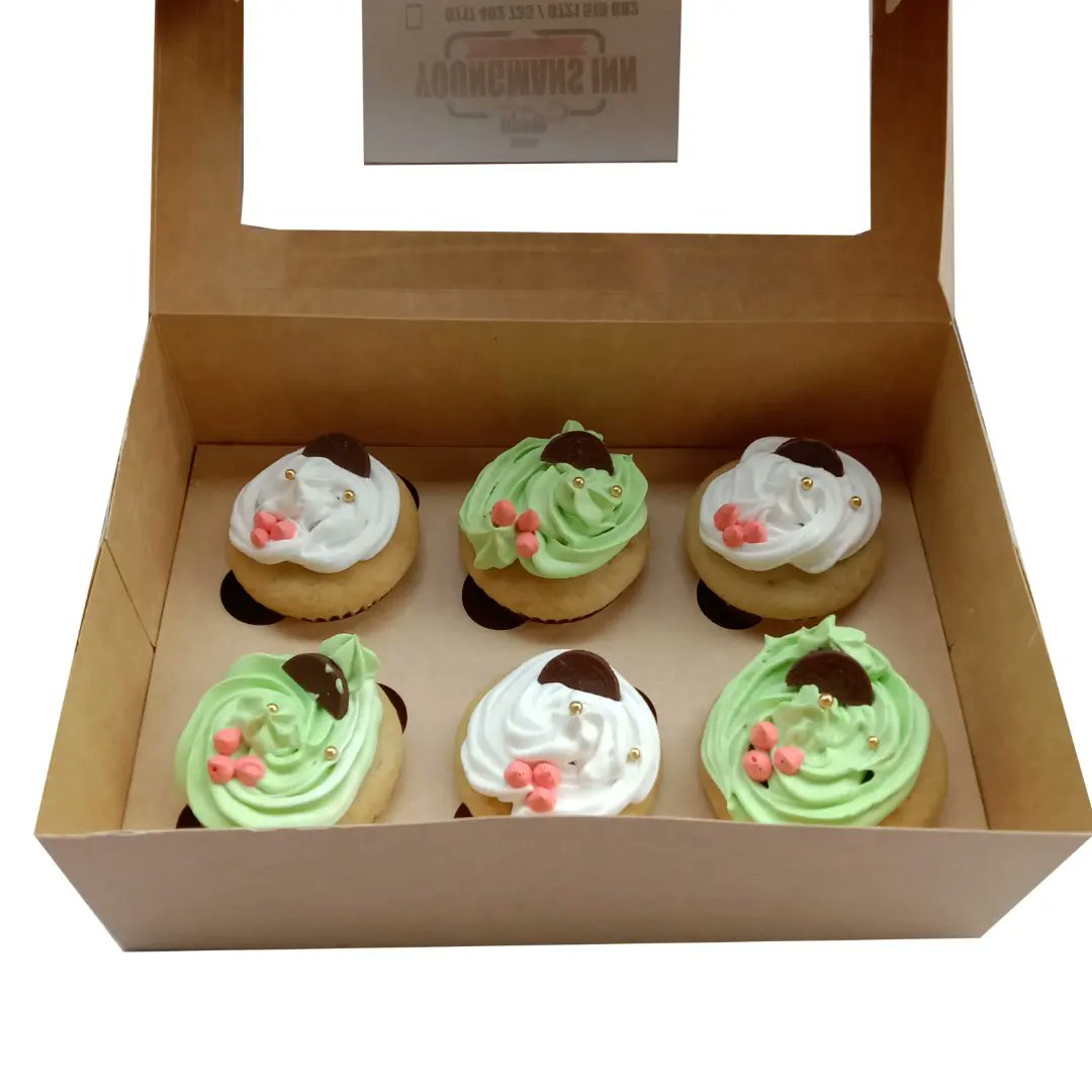 YoungmansInn's tweet photo. Vanilla Cupcakes 💚🤍
#youngmansinn #bakery #cupcakes #cupcakesofinstagram #cupcakedecorating #cupcakedesign #cupcakestagram https://t.co/u3q6lX4CuP