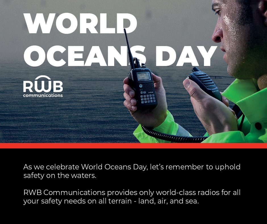 RWB_NZ's tweet photo. Through our World Class VHF radios, we help those out enjoying our oceans. Today we celebrate our Moana through World Oceans Day. https://t.co/QwrFK1Wbtr