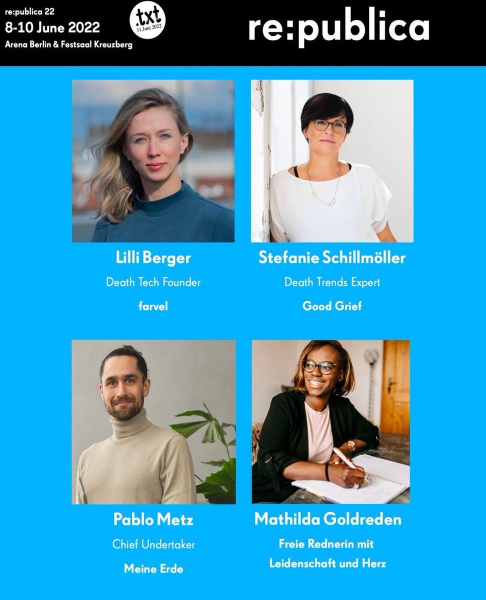 sBierbaum's tweet photo. #rp22 #anyway On Thursday I’ll talk death at 12:30, stage 5! See you there? https://t.co/4IzkPQor5y