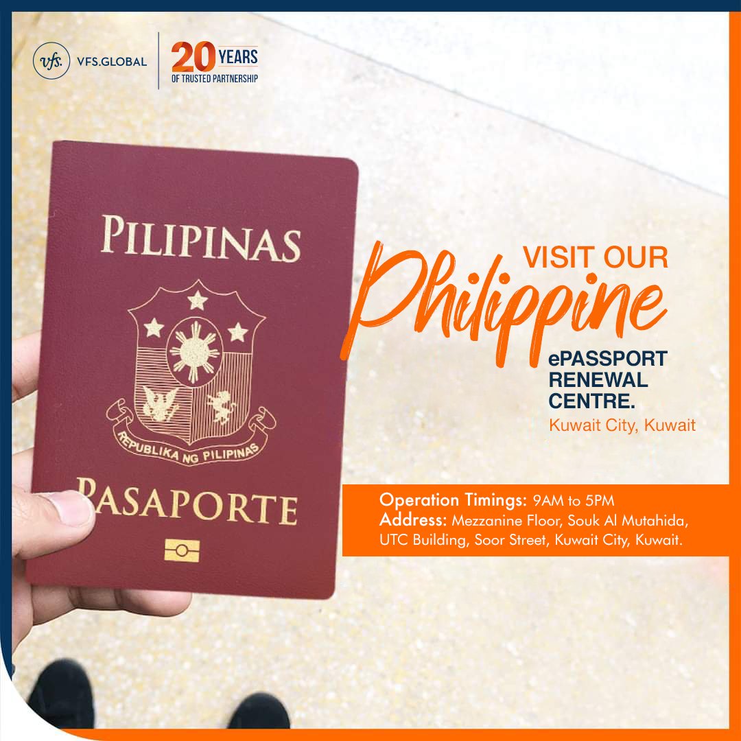 VFS Global on Twitter "Filipino nationals can visit our newlylaunched