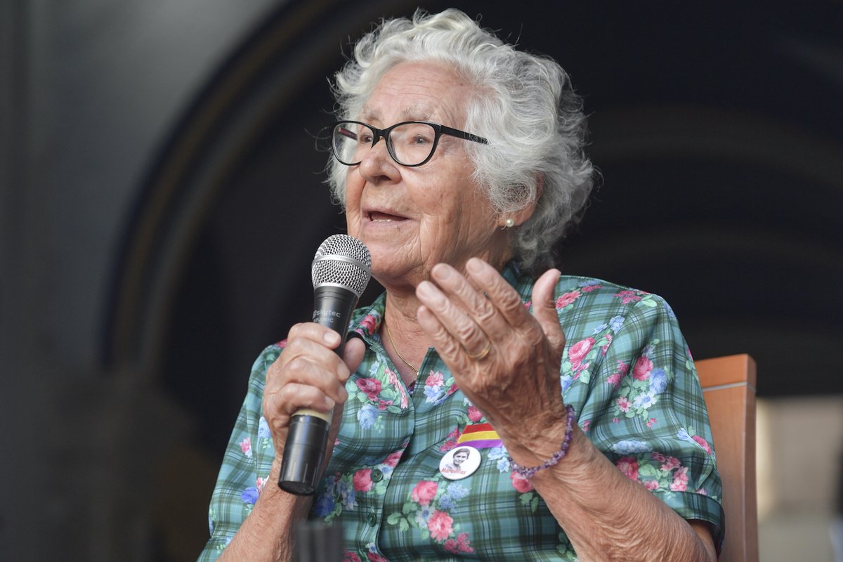 naiz_info's tweet photo. Muere Josefina Lamberto, hermana de Maravillas, víctima y testimonio de la represión franquista https://t.co/aegZ9VmCA9 Información de @zalduariz https://t.co/YoqntMZa1P