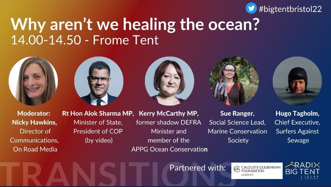 freestater's tweet photo. This #WorldOceanDay I am grateful for all that the ocean does for us. Looking forward to reflecting on #OceanValue at the @Radix_UK @BigTentIdeas
this Saturday with @HugoSAS @AlokSharma_RDG @KerryMP
@mcsuk @sascampaigns @TheNickyHawkins
#BigTentBristol22 https://t.co/hP4VjzF2iH