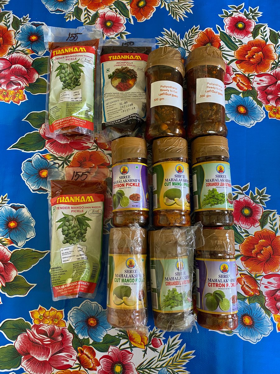SpiceGeek's tweet photo. 🚨 for consumers of south indian pickles in 🇺🇸:

have depended on shasta foods (&amp; will continue to do so), but I just ordered (using venmo) from a website called https://t.co/slcmttXbNT &amp; it came through spectacularly https://t.co/ooabDLpTzm
