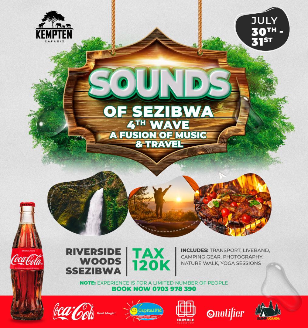 PowerPlayUG's tweet image. Are you ready for the 4th wave #SoundsOfSezibwa? 

Mark your calendars for 2 days of the best Music and Travel fusion at the @riversidewoods

@CapitalFMUganda
#SoundsOfSezibwa
#RealMagic