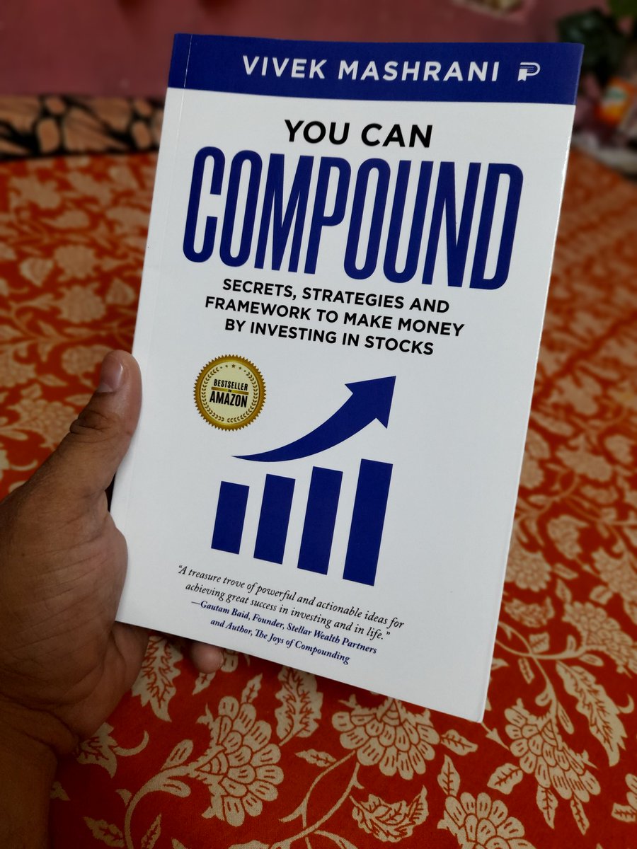 PijushB01618216's tweet photo. Long waiting Finally recived.
Many many thanks to @MashraniVivek as our Mentor # Teacher # friend for investing journey. I love his Quote #MPTY (More power to You). https://t.co/5vZj7ehvZy