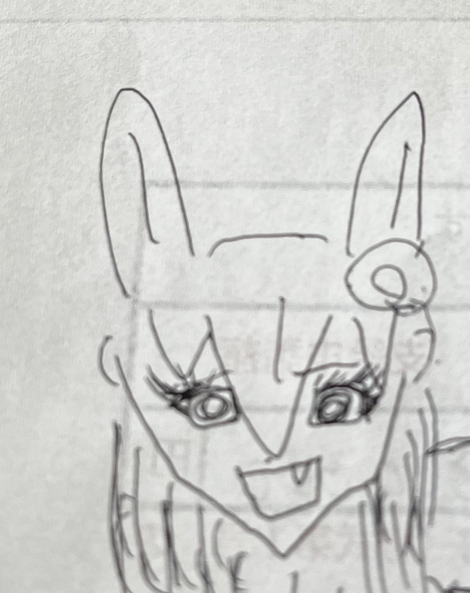 母親が描いたタマモクロスみて 