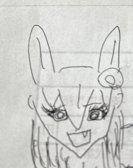 母親が描いたタマモクロスみて 