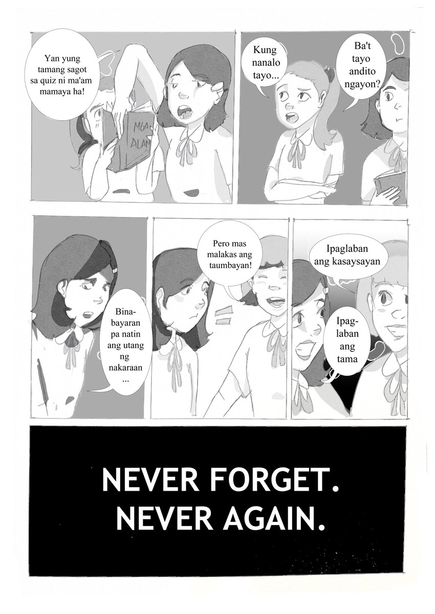 misspellings111's tweet photo. In reality, the Marcos years were a dark time for the country. Disinformation today is challenging Philippine memory, and is insisting this was the Philippines’ Golden Age. It’s our responsibility to combat this, whether through digital or word of mouth. #NeverForget #NeverAgain https://t.co/HaPbQC3a0b