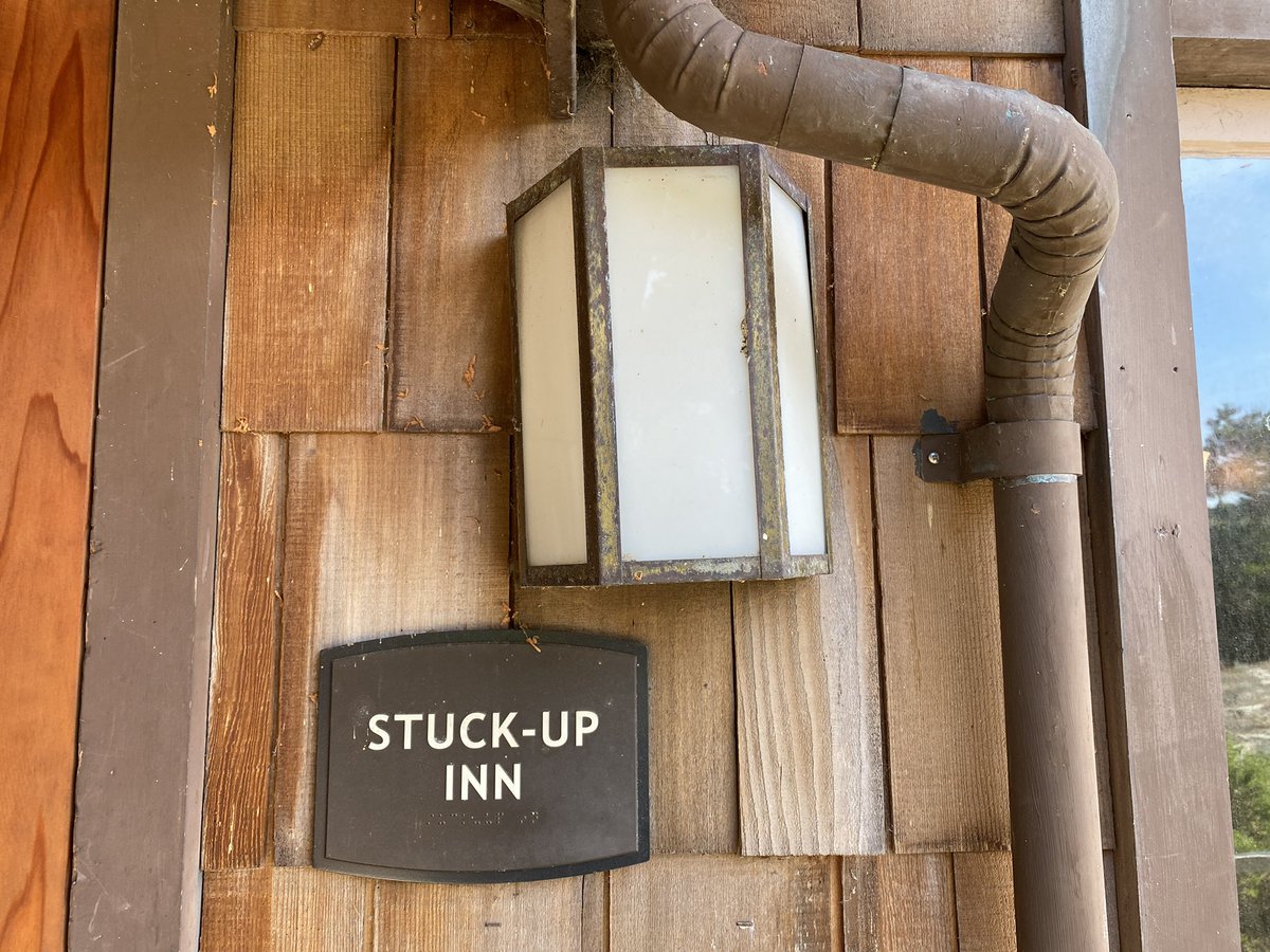 EcoEvoGal's tweet photo. Had THE MOST productive 1st day of a conference in the history of conferencing &amp; it felt like lightening.  

Also, the sorting hat placed me in the right house. 1/2 #PEQG22 #GSA #StuckUps #WomenofAsilomar #Leadership #BabysCabin https://t.co/2HxQg8Ngd7