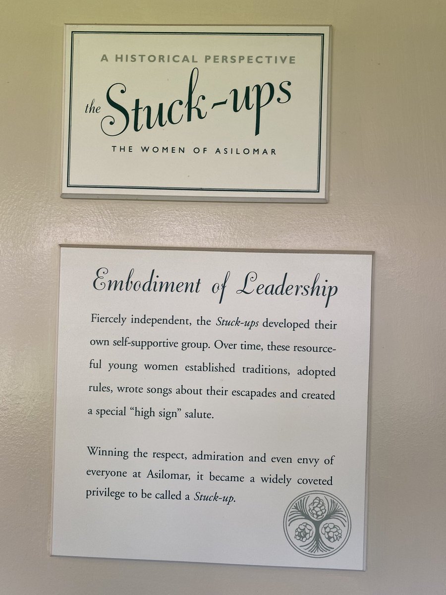 EcoEvoGal's tweet photo. Had THE MOST productive 1st day of a conference in the history of conferencing &amp; it felt like lightening.  

Also, the sorting hat placed me in the right house. 1/2 #PEQG22 #GSA #StuckUps #WomenofAsilomar #Leadership #BabysCabin https://t.co/2HxQg8Ngd7