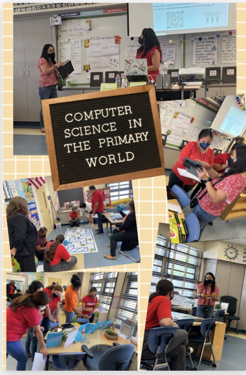 Great time sharing and showcasing students work with colleagues. 👩🏻‍💻👏   
#CSintheprimaryworld #itspossible
@ITI_LAUSD
@DashanddotNL @iste
@Seesaw @ScratchJr
#CSALAUSD
#MaywoodElementary
#firstgrade #collaboration