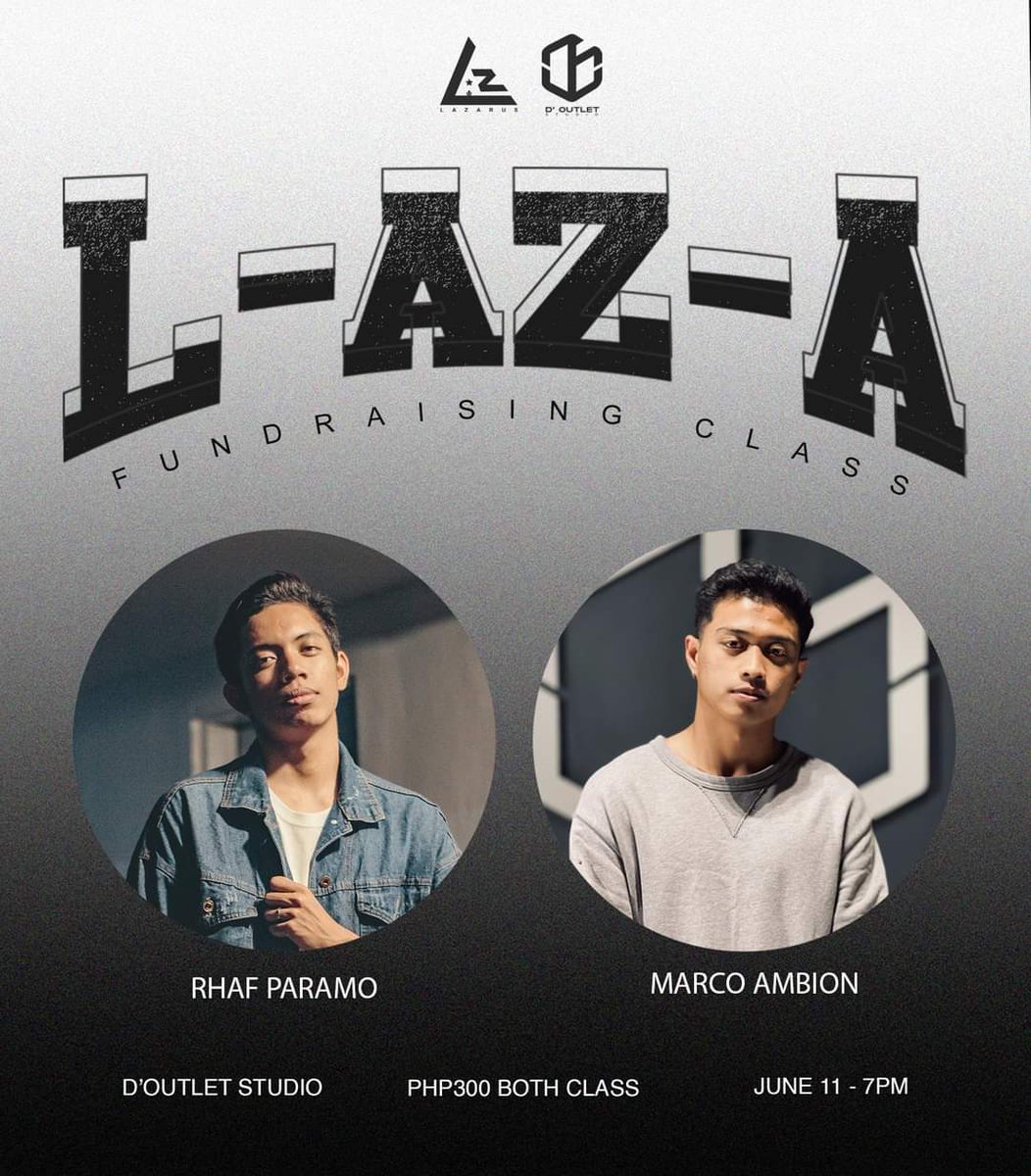 OfficialLZRS's tweet photo. Lazarus presents, "L-AZ-A!" 🇺🇸
—A Fundraising Dance Class for @OfficialHHI 2022

We'll be taking over your weekends! Starting this Saturday, we have two MAJOR COMEBACKS for this week: @rhafparamo and @Notcoconut 🤙

See posters for further details! Let's go get it! 🔥 https://t.co/vG21l3MV2t
