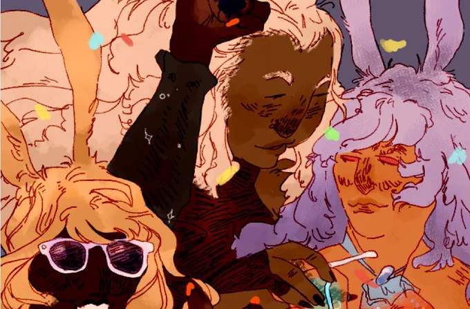 getting to talk about how much i love drawing noses reminding me how much i love drawing noses whoda thought 